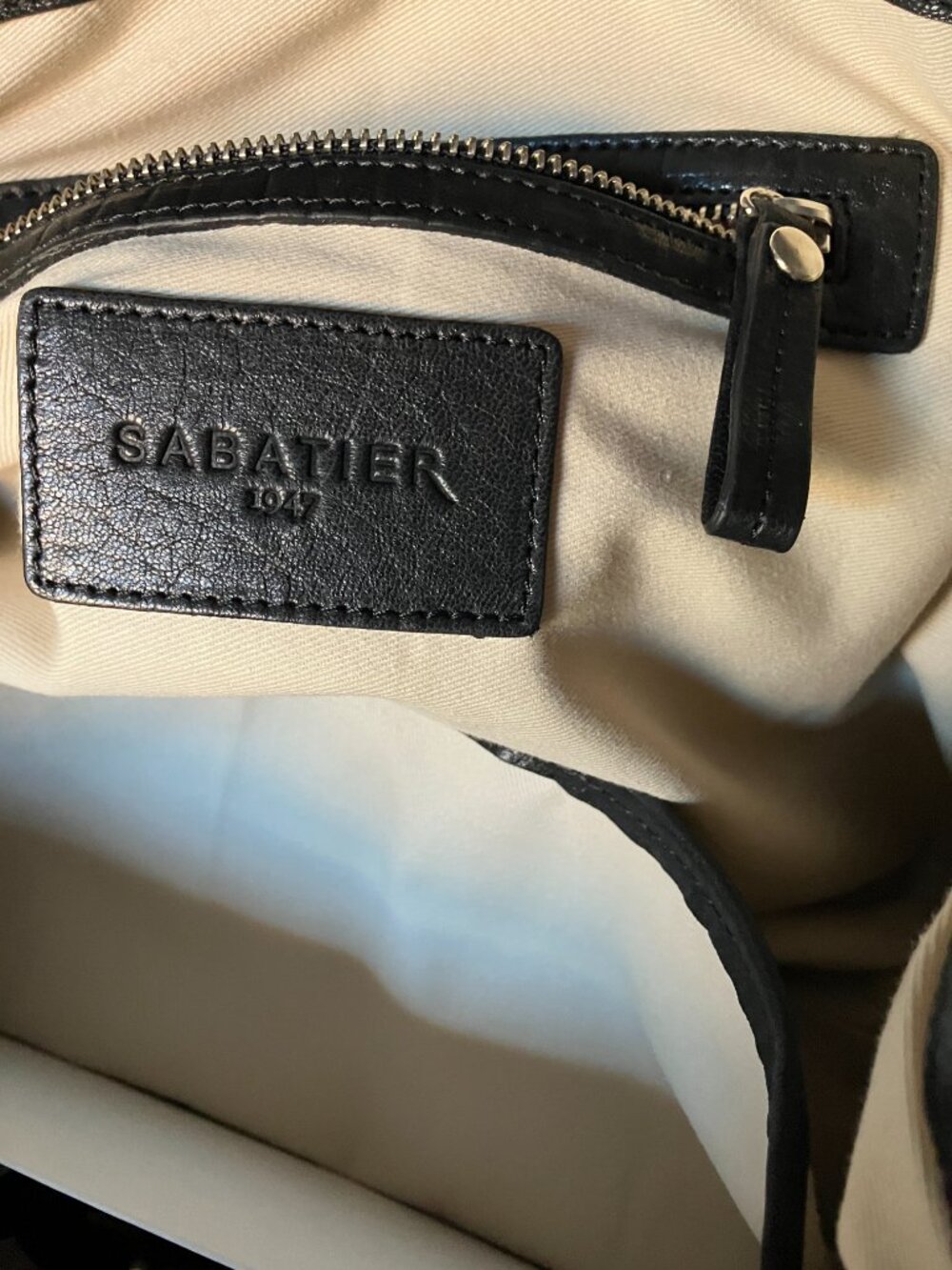 Sabatier Bellecour 617 Bubble Noir Black Sheep Leather - Picture 5 of 10